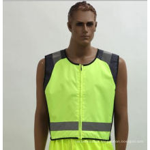 300d Oxford Waterproof Reflective Vest for Cycling, Running, with En